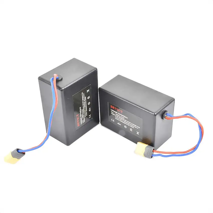 Batterie al litio 7,4V / 6A (coppia)