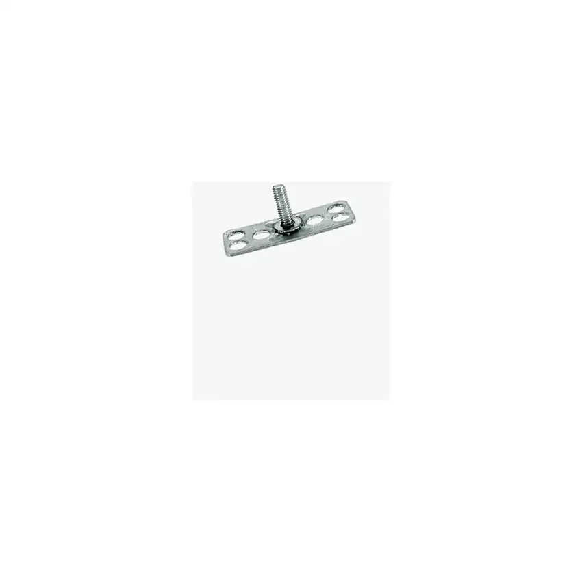 BIGHEAD M1 - Elementi di fissaggio con perno filettato a testa rettangolare 15x38 mm - ACCIAIO INOX (M6x16)