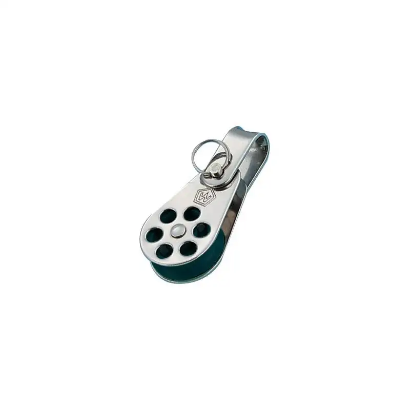Bozzello semplice con anello in acciaio inox