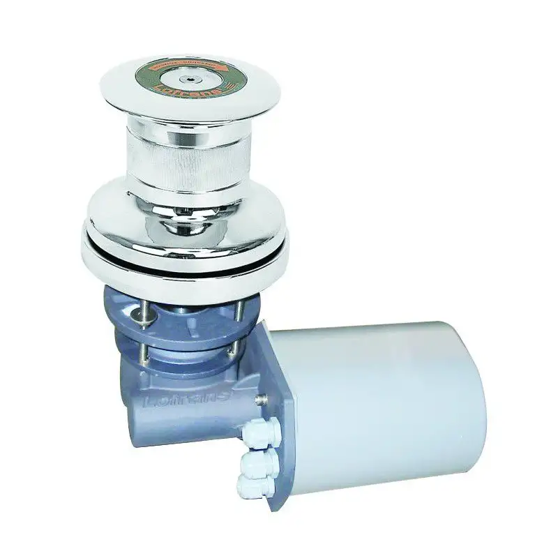 Cabestano T500 12V 500W in bronzo cromato