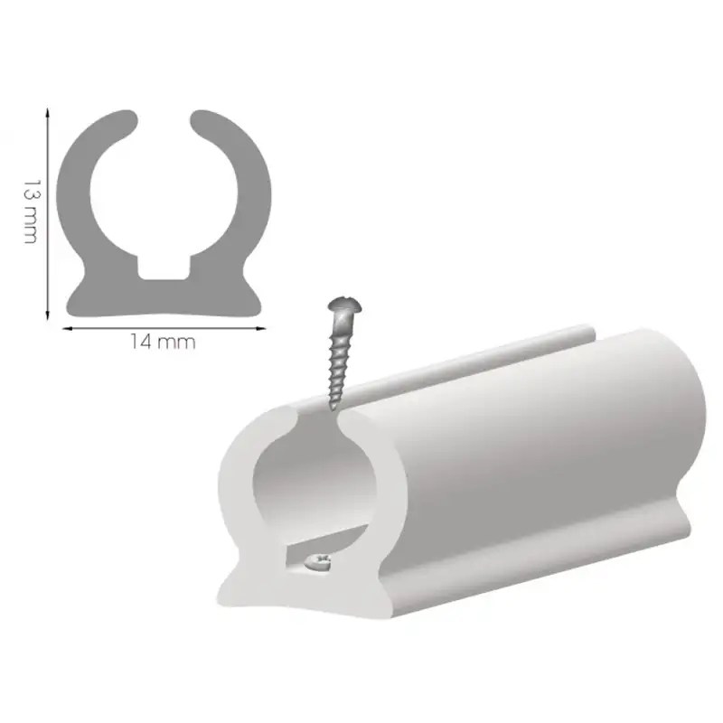 Tessilmare Canalina in pvc a relinga mt 4