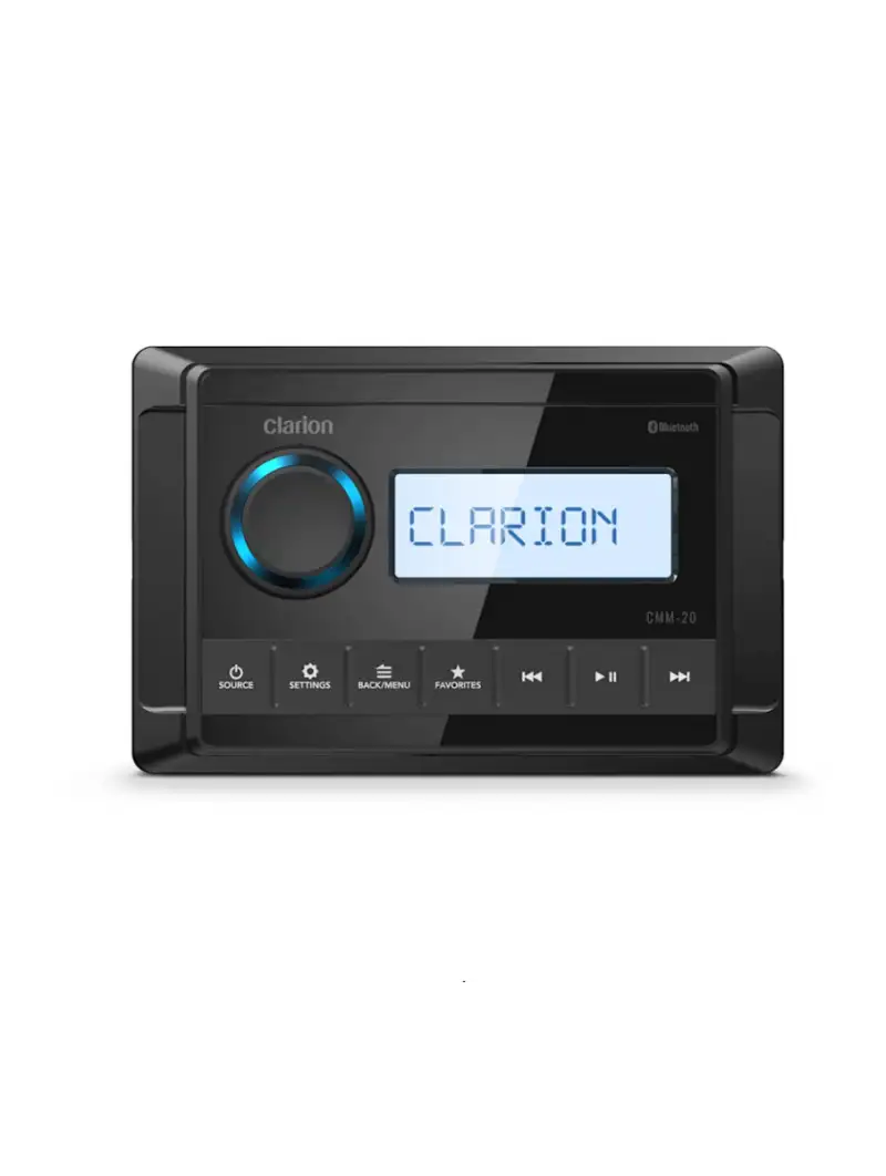 Clarion Marine CMM-20 – Radio Stereo Bluetooth per imbarcazioni