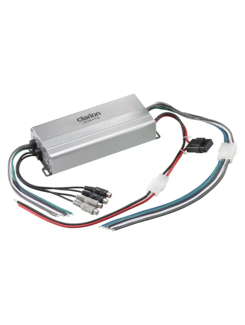 Clarion XC2410 – Amplificatore Nautico 4 Canali Compatto Classe D 4x50W RMS
