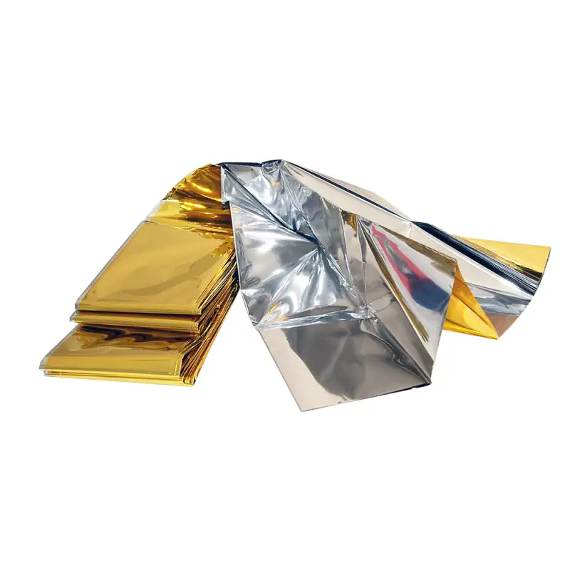 P.V.S. Coperta termica argento/oro