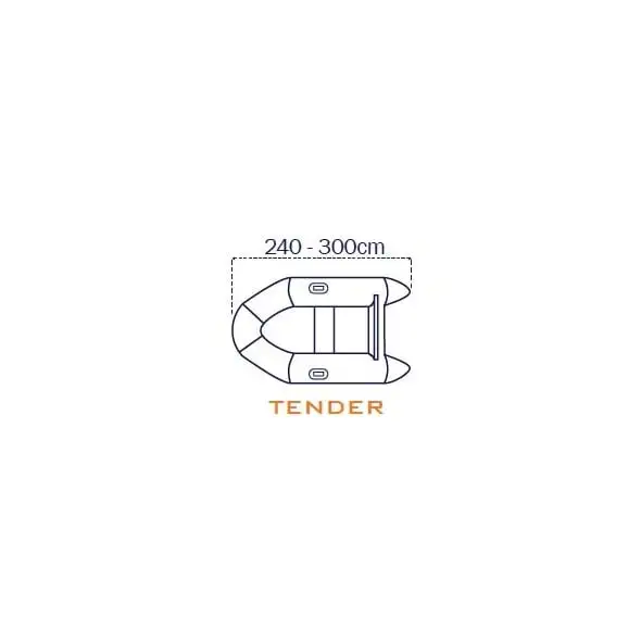 Covy Line Telo copri gommone 240/300 cm