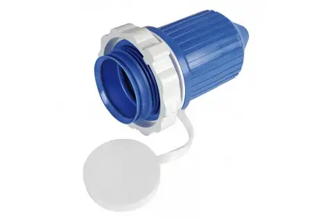 Cappuccio PVC Blu Stagno 30A