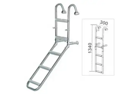 Scaletta Pieghevole Confort 180°