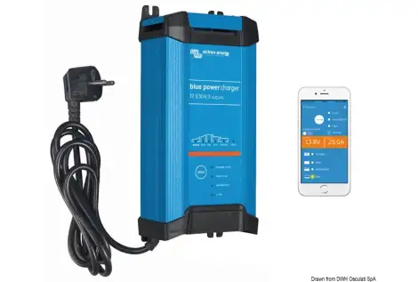 Caricabatteria Victron Bluesmart IP22 12 V 30 A 3 Uscite