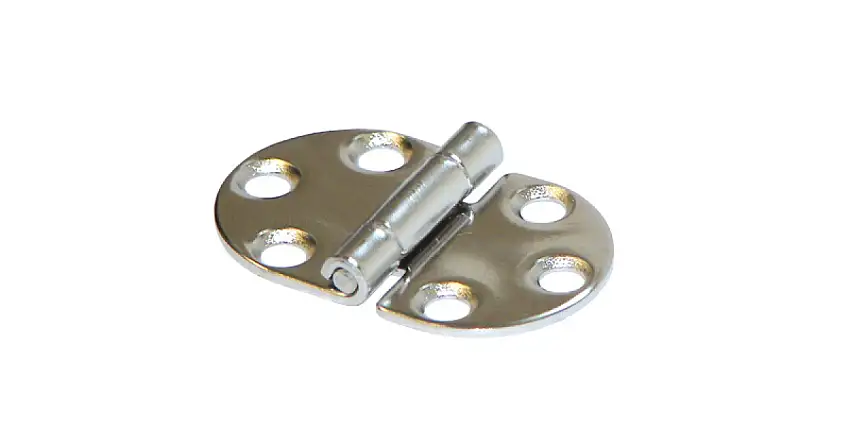 CERNIERA INOX MM.48X30 ROVESCIATA