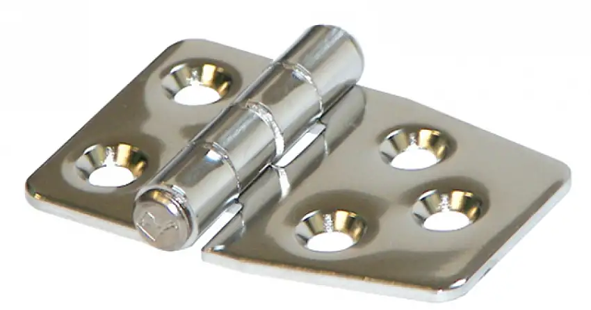 CERNIERA INOX MM.59X40 ROVESCIATA