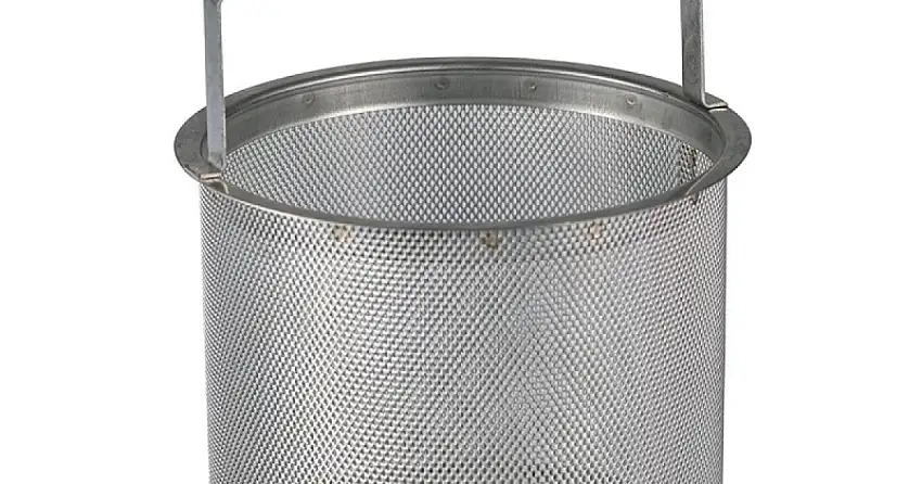 CESTELLO ACCIAIO INOX ø 87 MM.