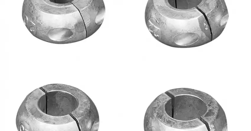 COLLARE IN ALLUMINIO PER ASSE ø MM.20