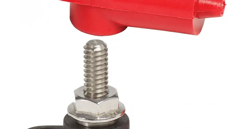 CONNETTORE CON PERNO ø MM 6