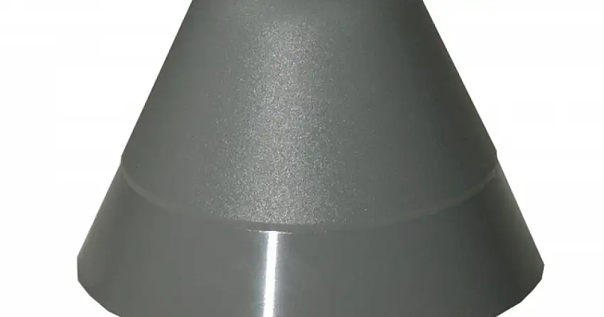 CONO TERMINALE GRIGIO RAL 7035