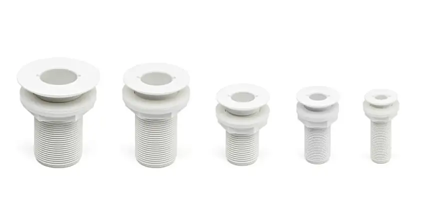 PASSASCAFO INCASSO BIANCO FILETTO 1”