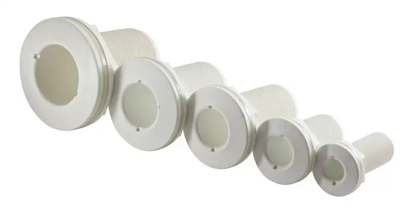 PASSASCAFO BIANCO FILETTO 2”