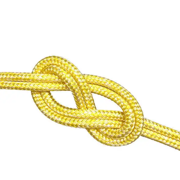 Doppia treccia Gottifredi Maffioli Softech Dyneema 12 mm - Giallo