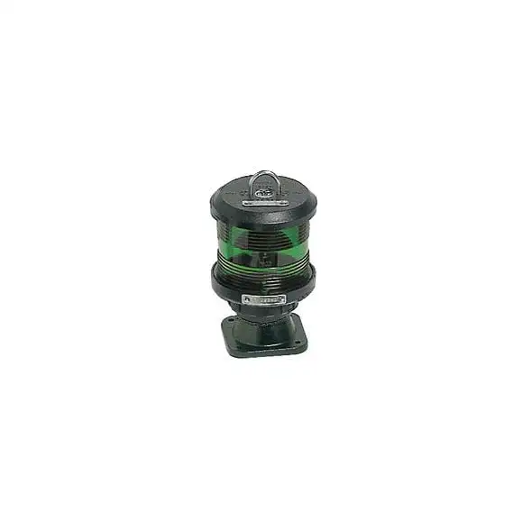 Fanale DHR Scafi fino 20 mt circolare con base - 360° Verde