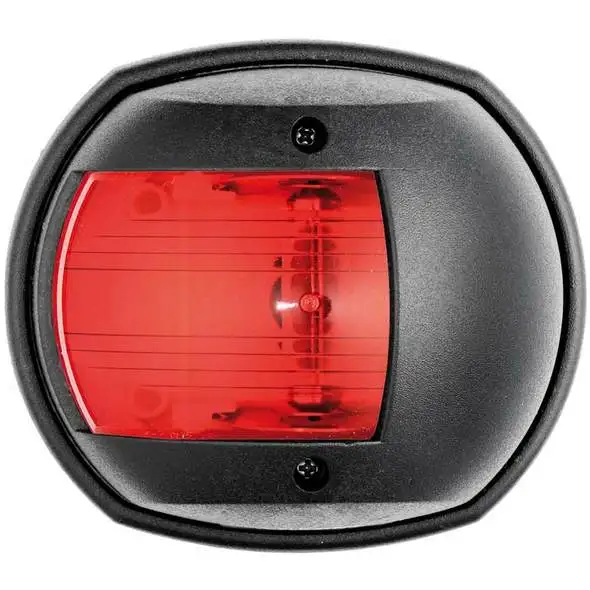 Fanale di via “Classic 12” Cassa nera Luce rossa 112,5°