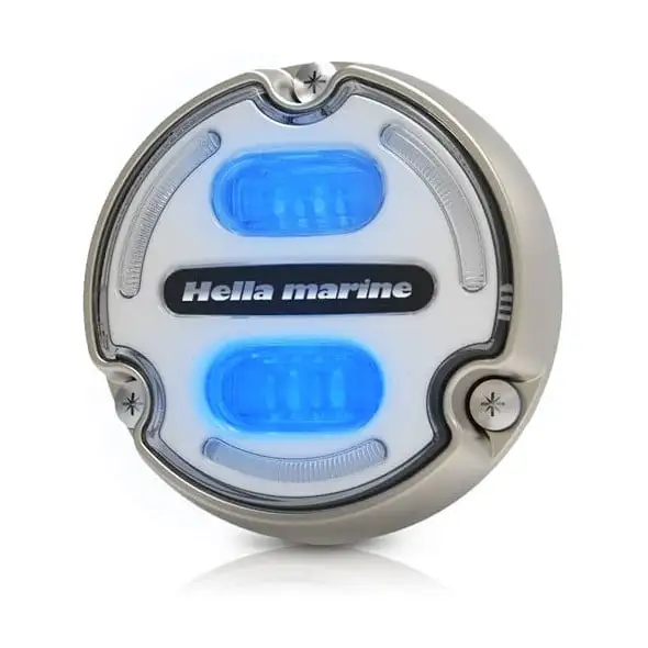 Faro subacqueo Hella marine Led Apelo A2 - Luce Bianca/Blu
