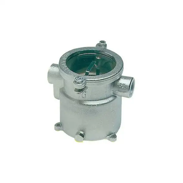 Filtro acqua RINA in ottone nichelato 4"