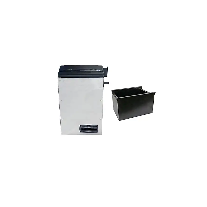 Frigo nero per palo inclinato XL