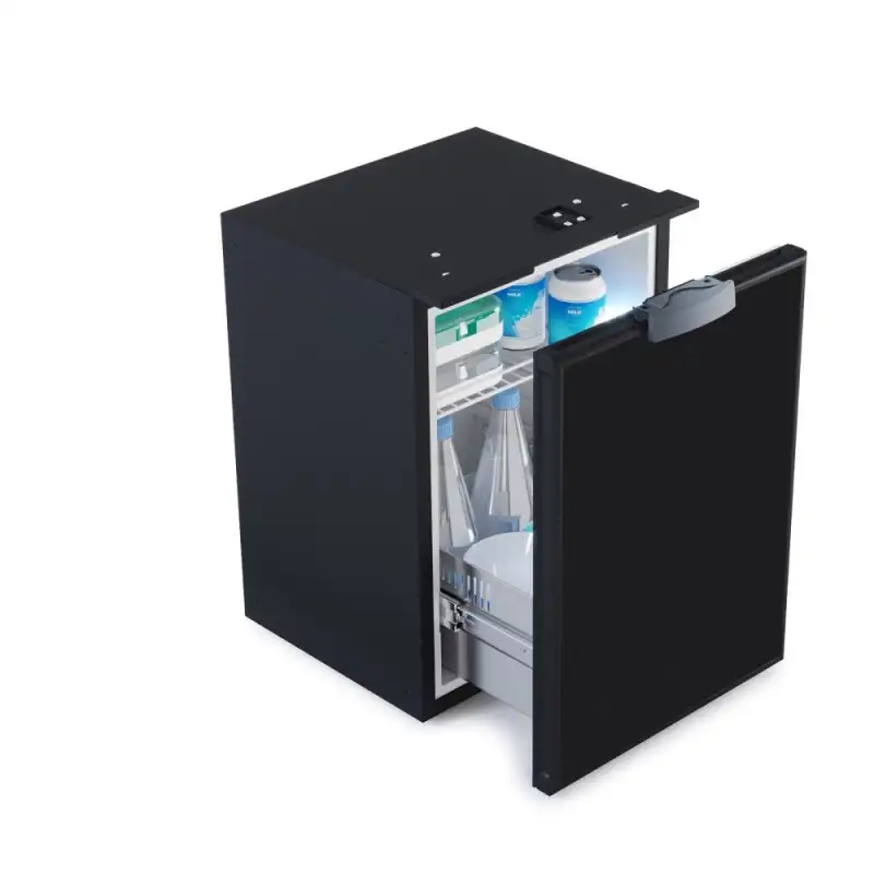Frigorifero/freezer c75 dw nero con apertura a cassetto