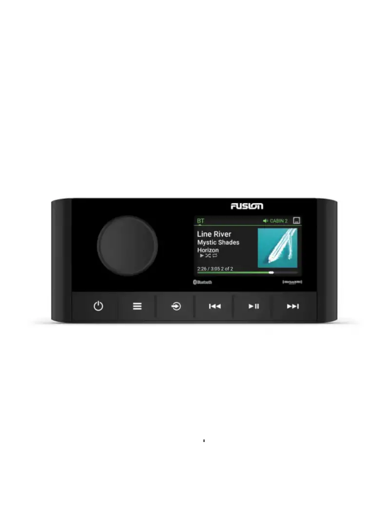 Fusion MS-RA210 – Radio Stereo Marino Bluetooth con DSP e USB