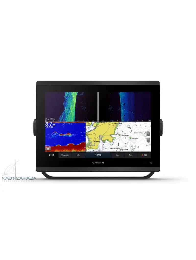 Garmin GPSMAP 1223xsv – Ecoscandaglio GPS 12” CHIRP, ClearVü, SideVü 1kW | Nautica Italia