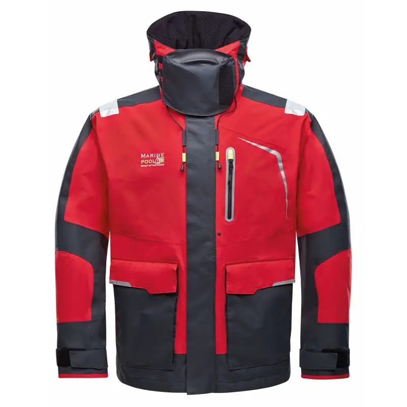 Giacca cerata HOBART III rossa - Marinepool