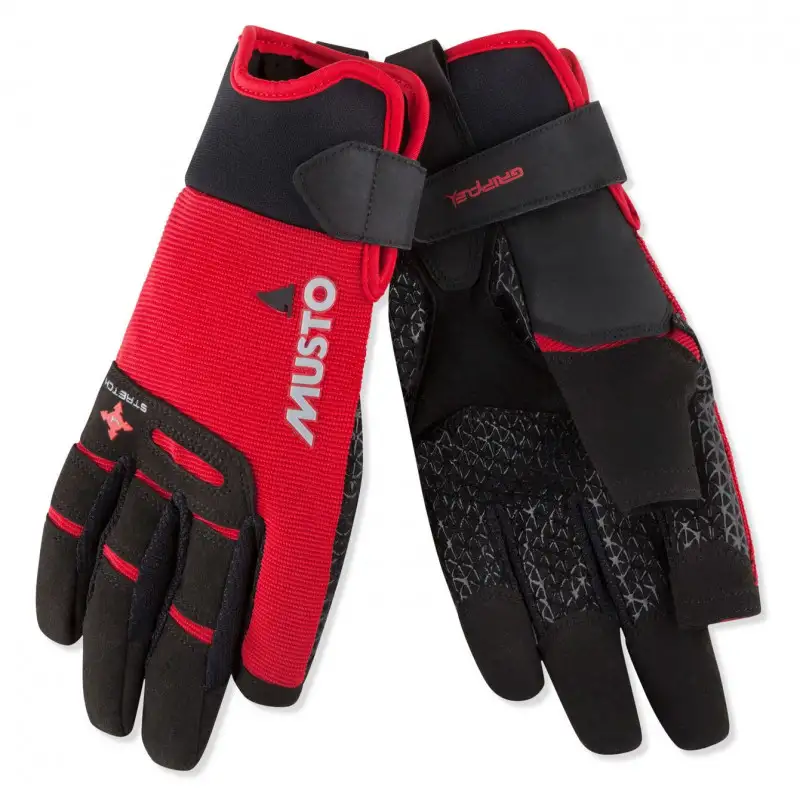 Guanto Performance gripflex a dita lunghe - Rosso - MUSTO