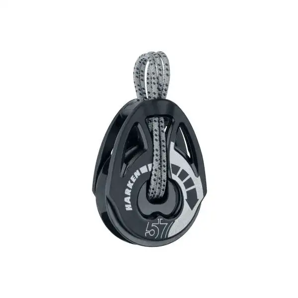 Harken bozzello Carbo T2 Ratchamatic 57 mm - singolo con anello