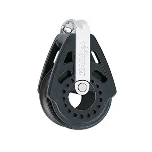 Harken bozzello Carbo 40 mm - singolo con staffa fissa