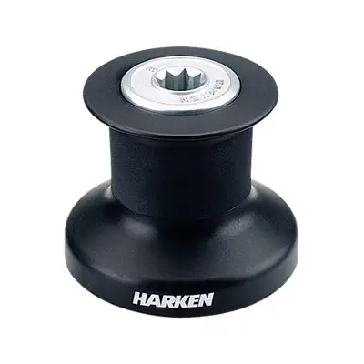 Harken Winch Performa B8 Classic Plain Top - 1 velocità, alluminio
