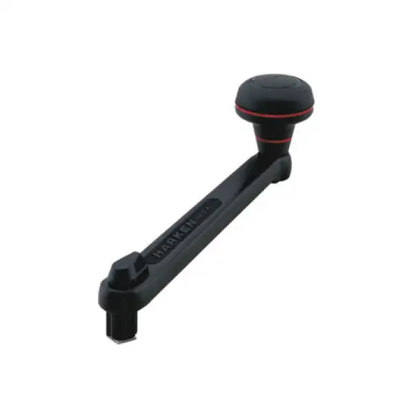 Harken maniglia winch Speed-Grip - lunghezza 203 mm, con fermo, basso profilo, impugnatura con manopola