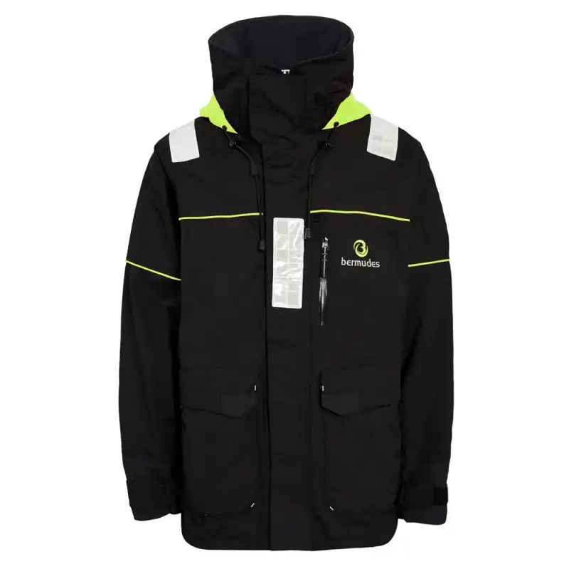 INSHORE Quarter Jacket Nero - BERMUDES