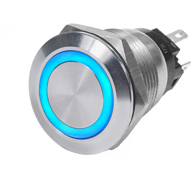 Interruttore a led rosso off-on