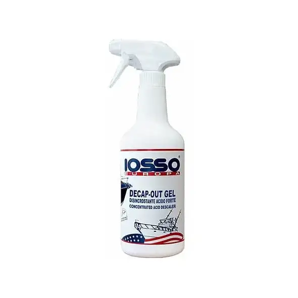 Iosso Decap-Out Gel disincrostante scafi 750 ml con Spruzzatore