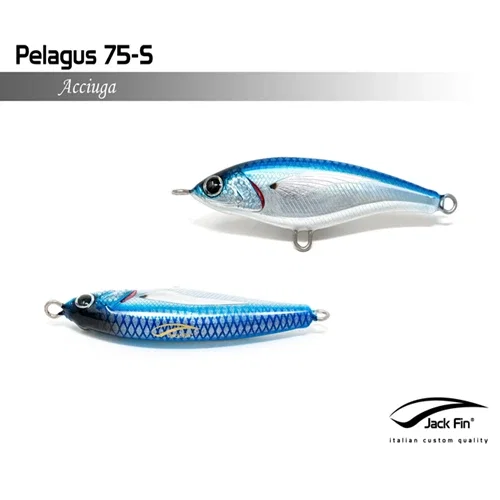 JACK FIN SPINNING PELAGUS 75S ACCIUGA