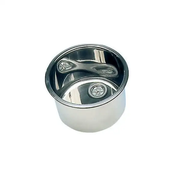 Lavello Inox Cilindrico D. 285