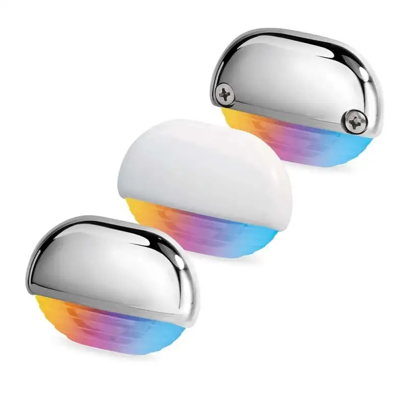 Luce cortesia rgb – plastica bianca