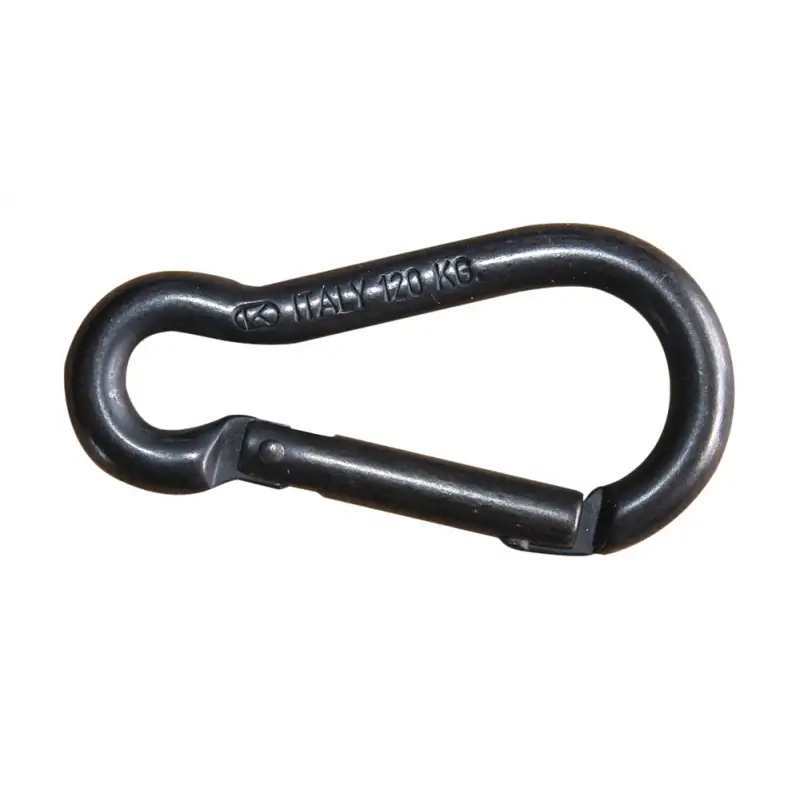 Kong Moschettone inox 316 nero 6x60