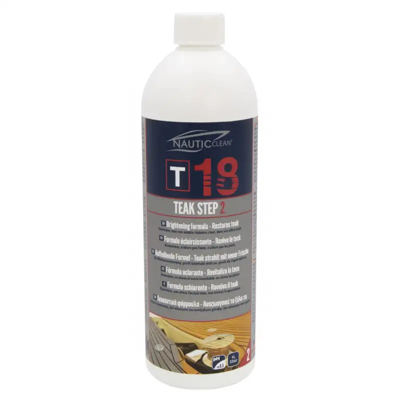 Detergente Teak step 2 T18 - Nautic clean