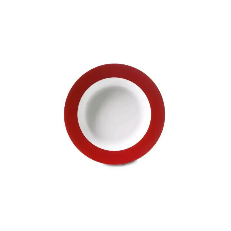 Piatto fondo wave - Rosso