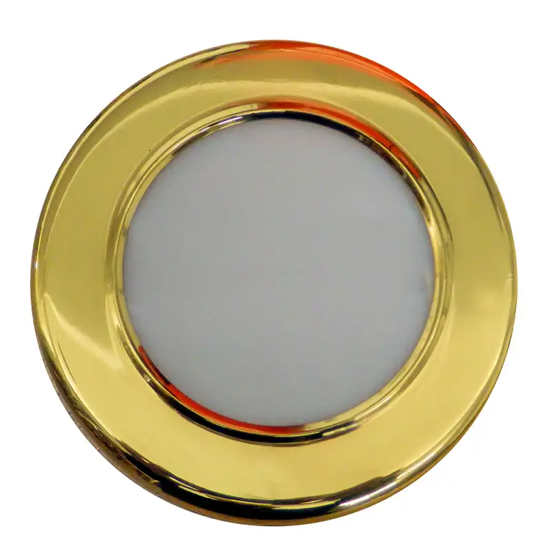 Plafoniera mm.150 ottone lucido