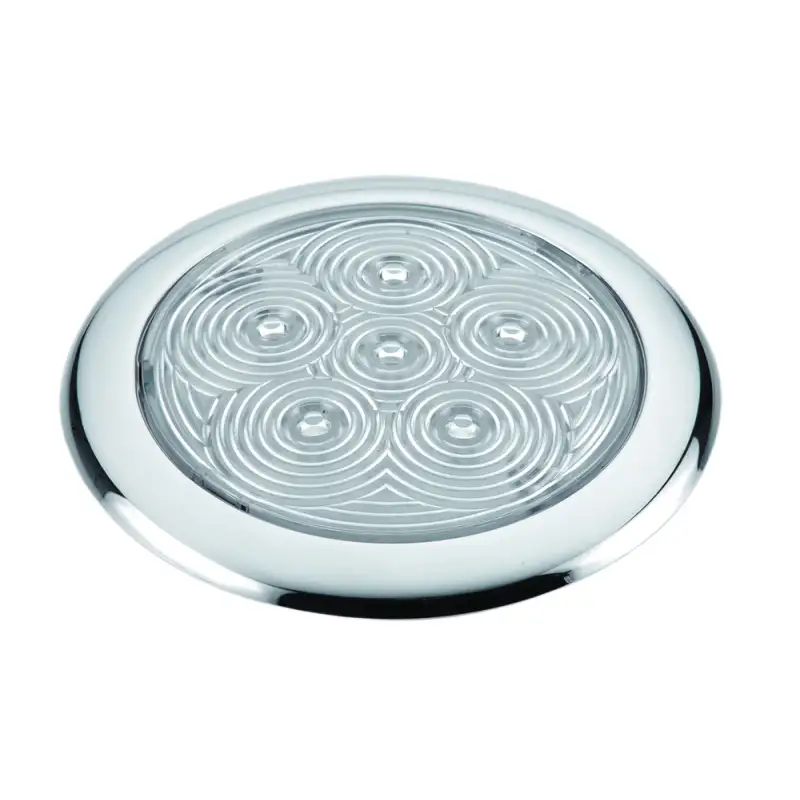 A.A.A. Plafoniera inox a 6 led ømm.110x11h