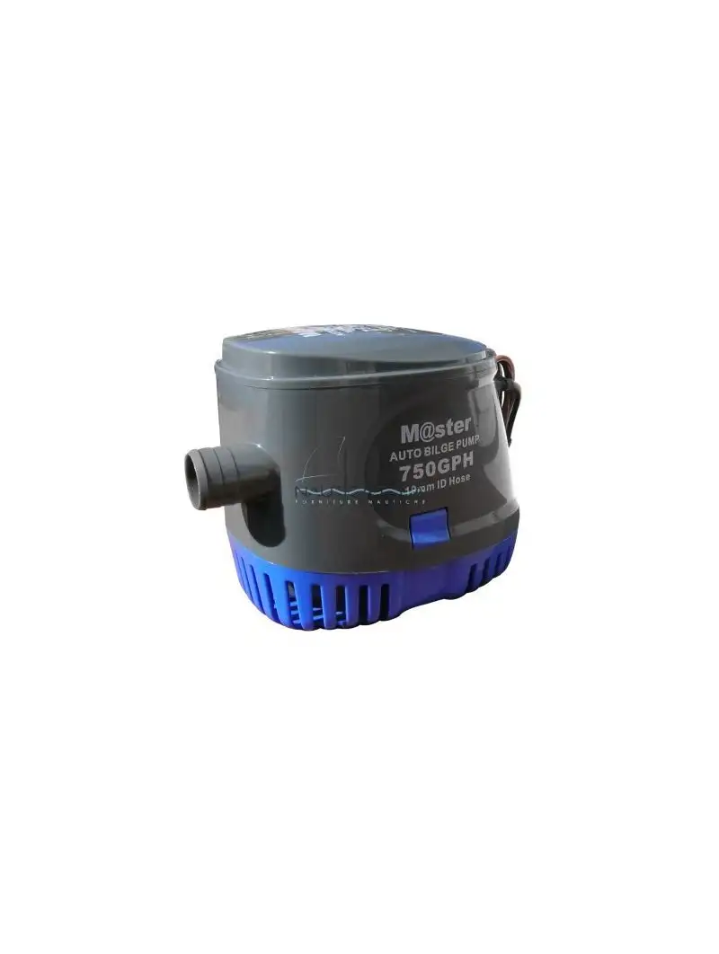Pompa di Sentina MASTER 750 GPH 12V Automatica con Galleggiante Integrato