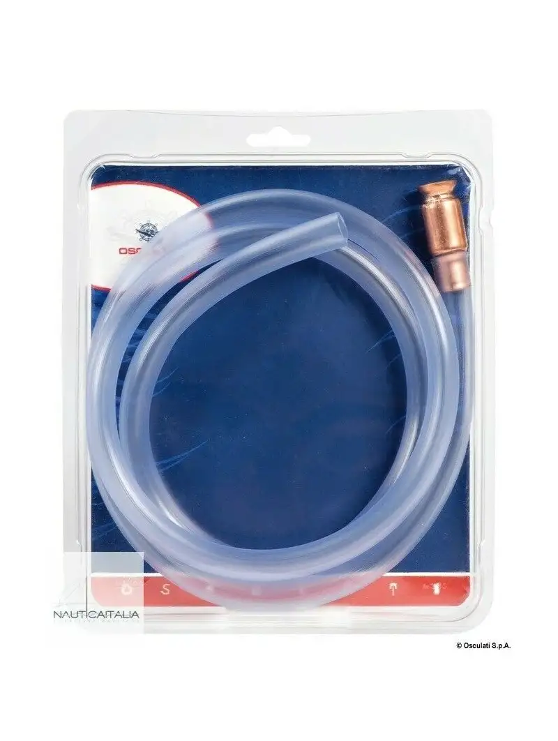 Pompa manuale travaso liquidi e benzina tubo 19 mm - Osculati 52.739.01