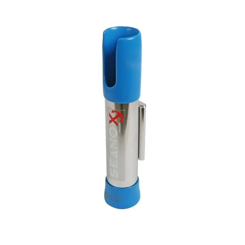 PORTA CANNA RIMOVIBILE IN ACCIAIO INOX FISSAGGIO SCORREVOLE INFERIORE APERTO