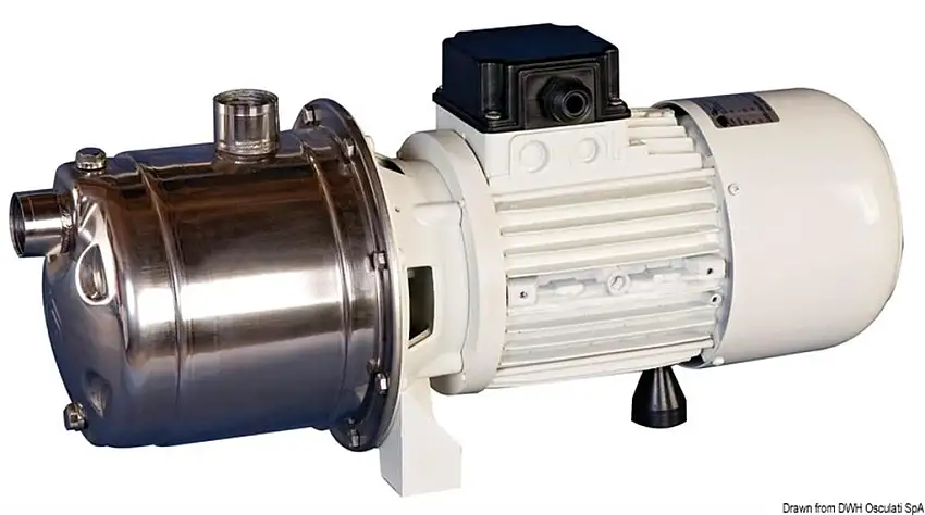 Elettropompa autoadescante 24 V 50 l/min
